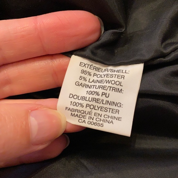 Purple bouclé mini skirt - Picture 3 of 7